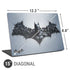 DC Comics Arkham Origins Arkham Logo Universal Laptop 15in (12.2 x 8.8in) Skin